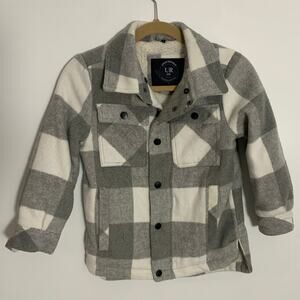 Urban Republic Buffalo check Shacket Boys size small (8)‎